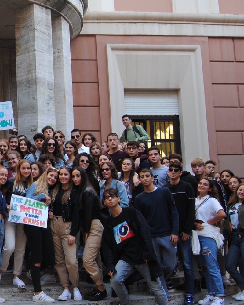 Snow road between mountains
