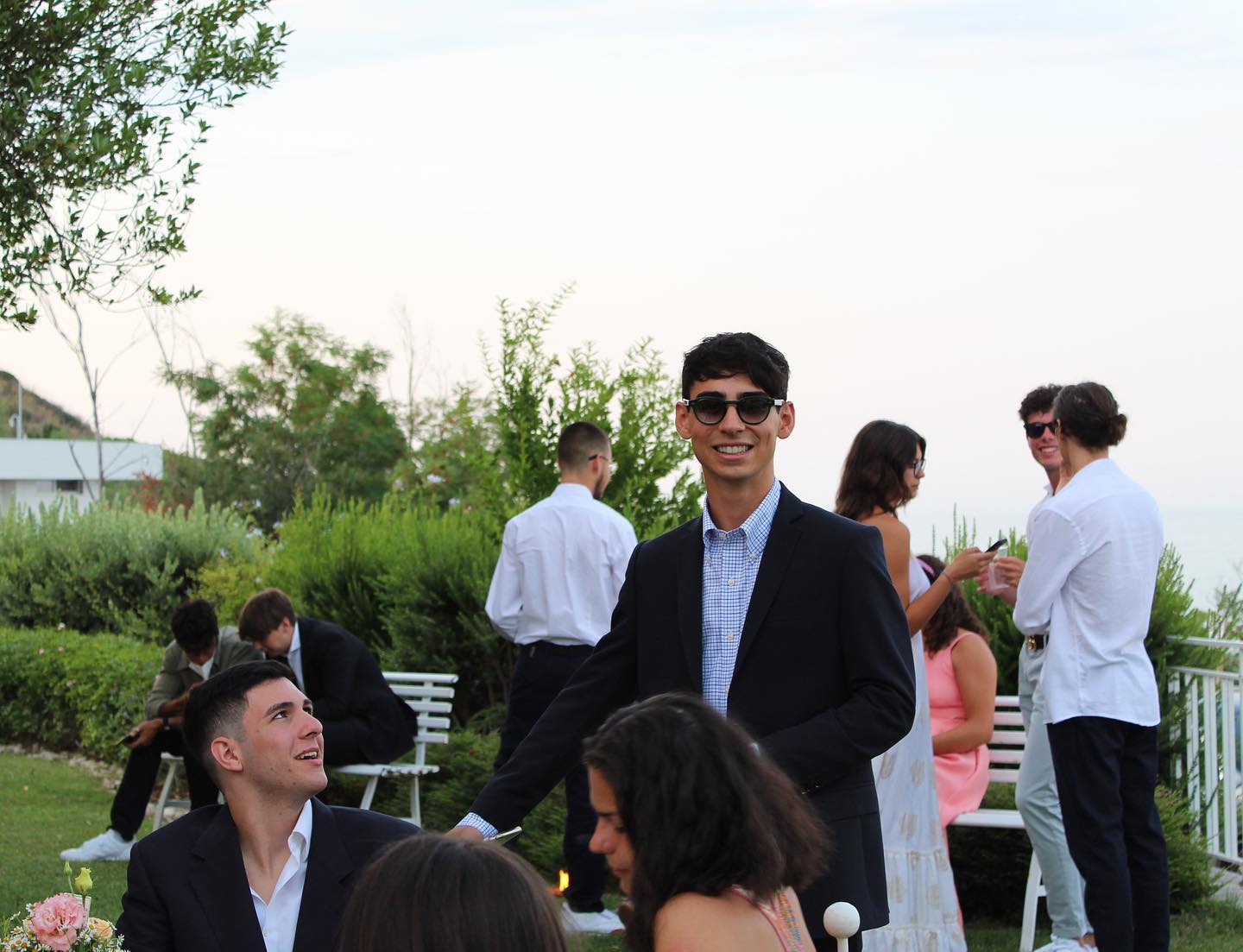 Group photo outdoors