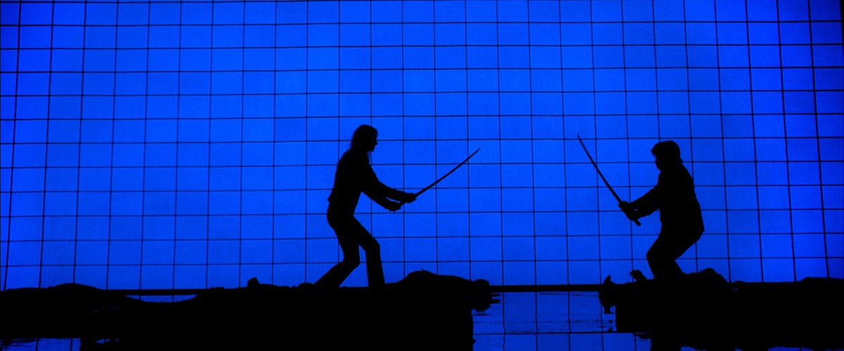 Kill Bill blue scene