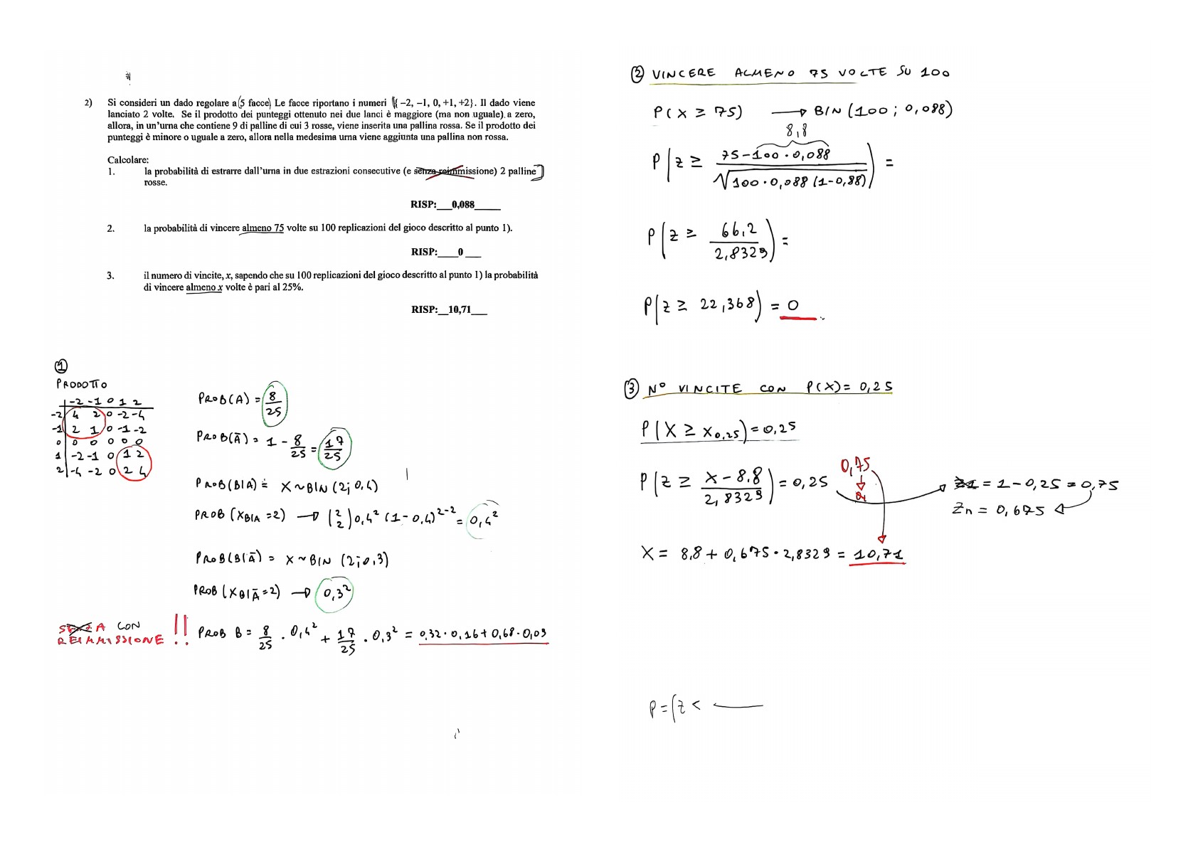 Probability and Mathematical Foundations page 1