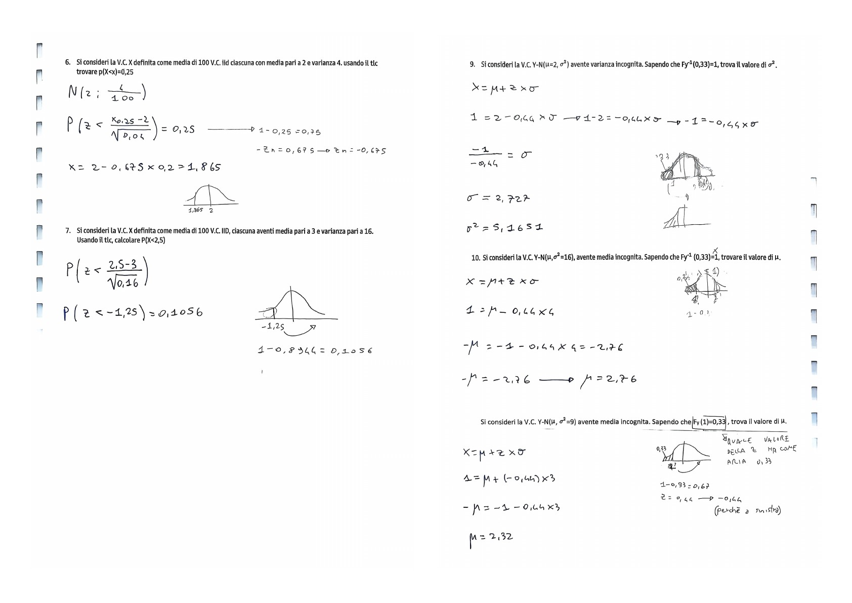 Probability and Mathematical Foundations page 17